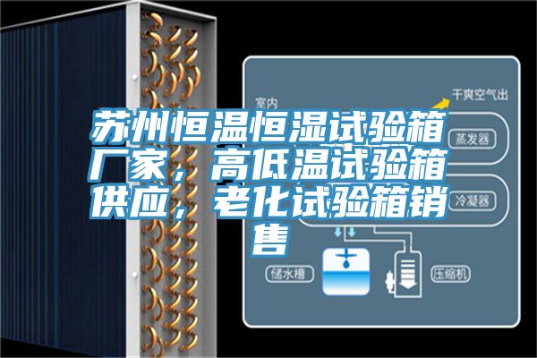 蘇州恒溫恒濕試驗箱廠家，高低溫試驗箱供應(yīng)，老化試驗箱銷售