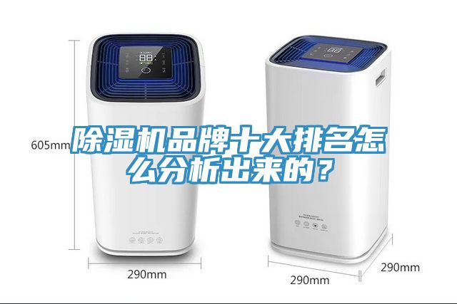除濕機(jī)品牌十大排名怎么分析出來(lái)的？