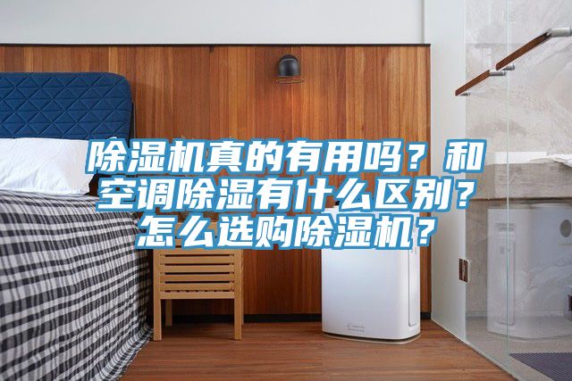 除濕機真的有用嗎？和空調(diào)除濕有什么區(qū)別？怎么選購除濕機？