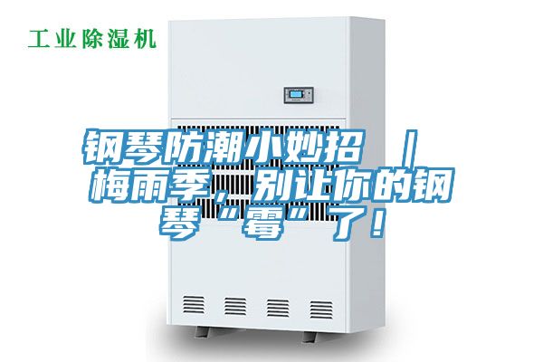 鋼琴防潮小妙招 ｜ 梅雨季，別讓你的鋼琴“霉”了！