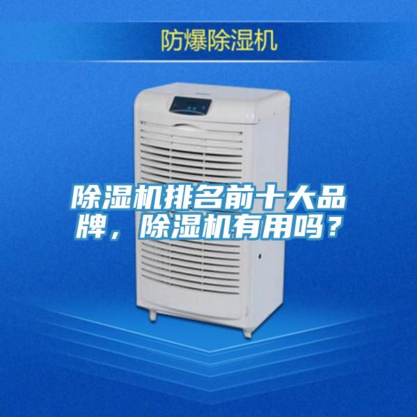 除濕機排名前十大品牌，除濕機有用嗎？