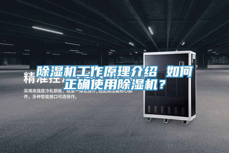 除濕機工作原理介紹 如何正確使用除濕機？