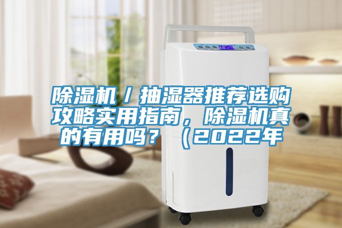 除濕機／抽濕器推薦選購攻略實用指南，除濕機真的有用嗎？（2022年