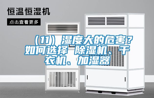 （11）濕度大的危害？如何選擇 除濕機(jī)、干衣機(jī)、加濕器