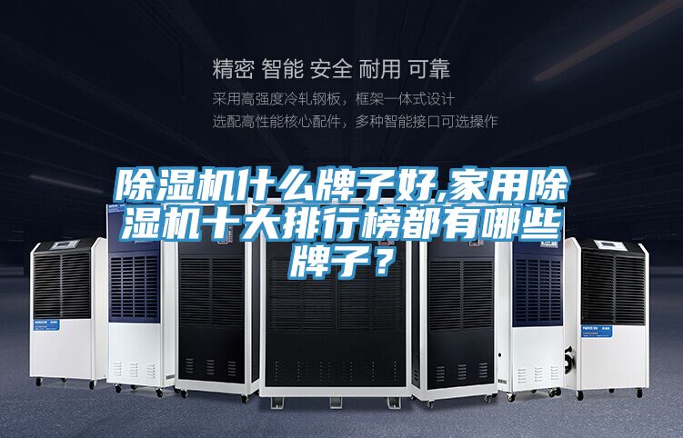 除濕機什么牌子好,家用除濕機十大排行榜都有哪些牌子？