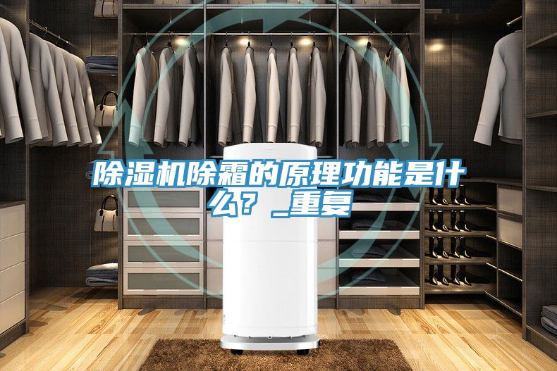 除濕機除霜的原理功能是什么？_重復