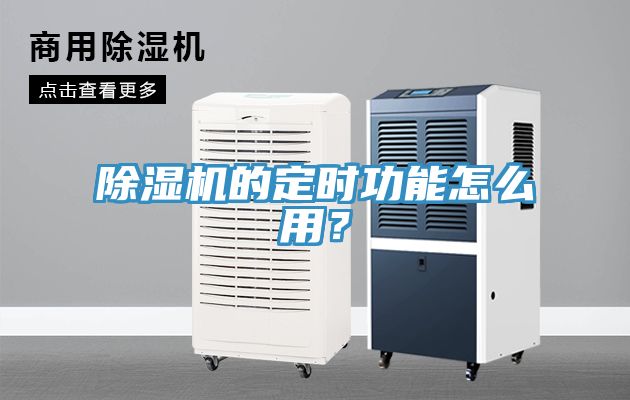 除濕機(jī)的定時(shí)功能怎么用？