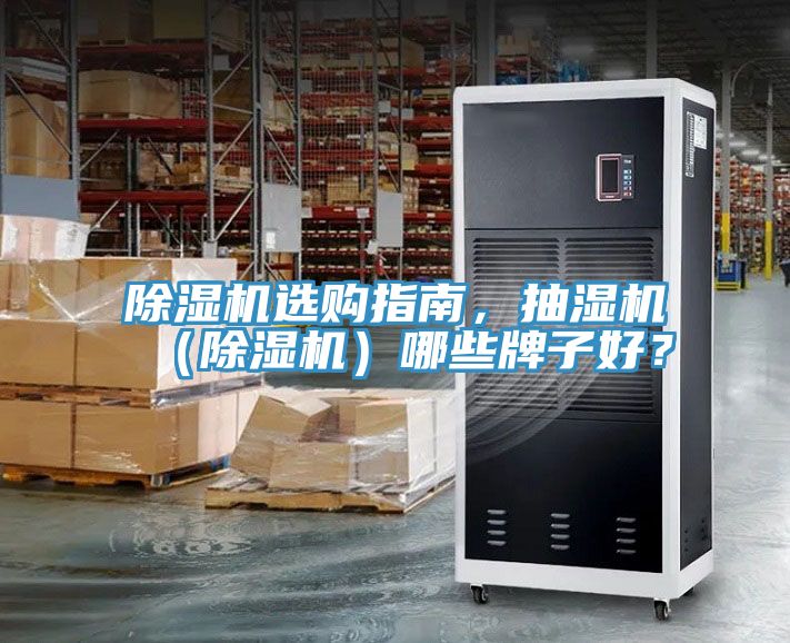 除濕機選購指南，抽濕機（除濕機）哪些牌子好？