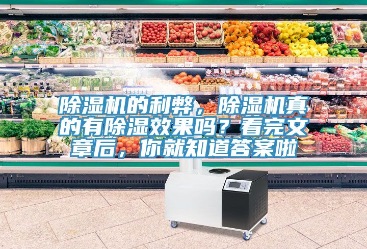 除濕機的利弊，除濕機真的有除濕效果嗎？看完文章后，你就知道答案啦